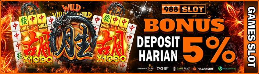 BONUS DEPOSIT HARIAN 5%