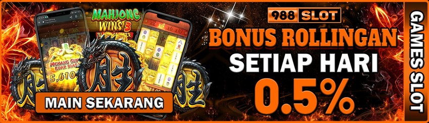 BONUS ROLLINGAN HARIAN 0,5%